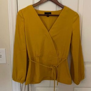 J.Crew marigold blouse
